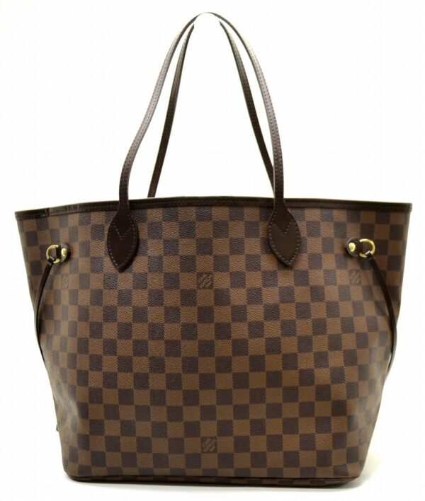 11550565 Louis Vuitton Neverfull MM Tote Bag Damier Brown