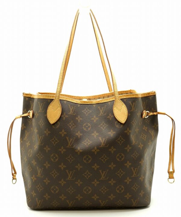 11550779 Louis Vuitton Neverfull MM Tote Bag Monogram Brown