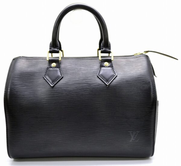 11550825 Louis Vuitton Speedy 25 Mini Bag Epi Black