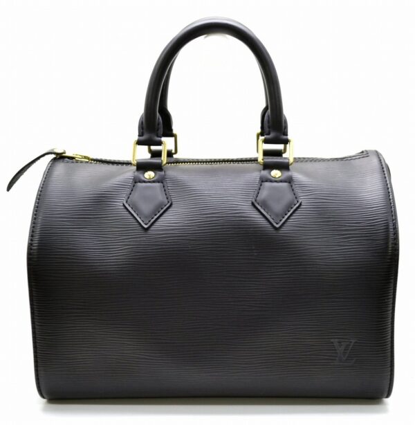 11550826 Louis Vuitton Speedy 25 Mini Bag Soft Epi Black