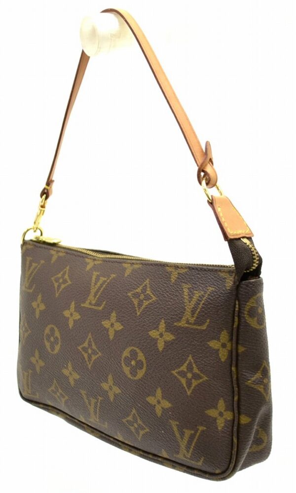 11550884 1 Louis Vuitton Pochette Accessory Pouch Monogram Brown