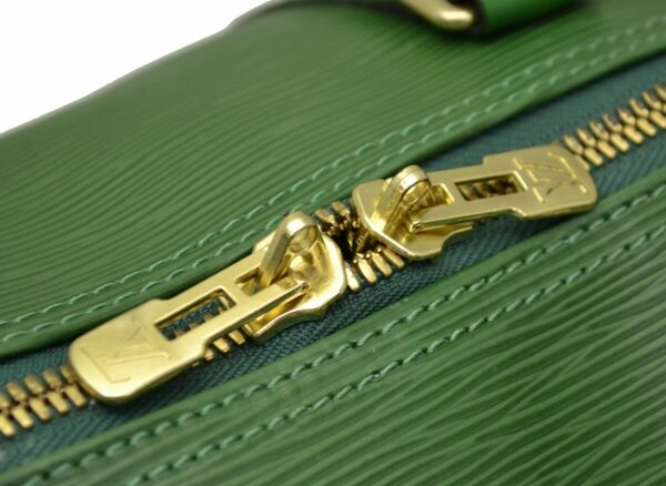 11551043 3 Louis Vuitton Keepall 45 Bag Epi Green