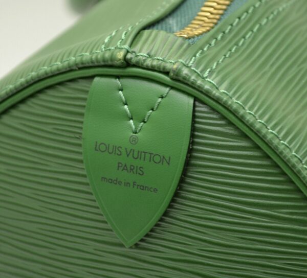 11551043 4 Louis Vuitton Keepall 45 Bag Epi Green