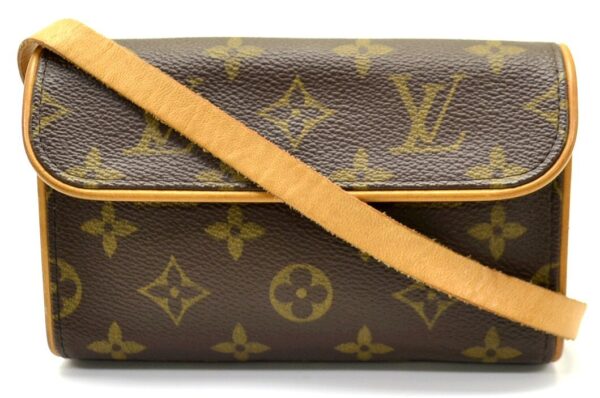 11551141 Louis Vuitton Pochette Florentine Waist Pouch Monogram Brown