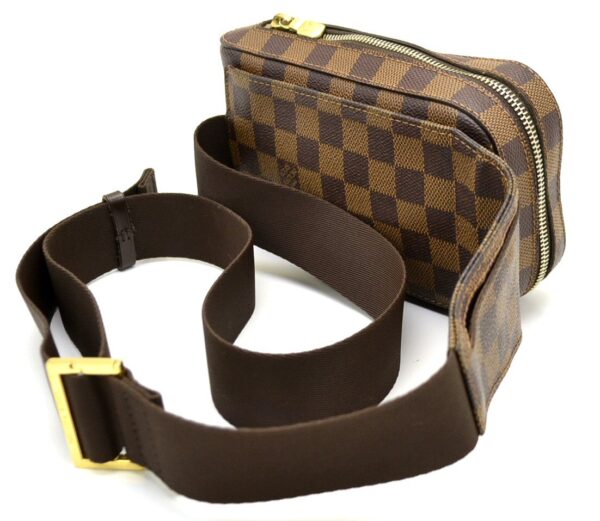 11551175 1 Louis Vuitton Jeronimos Body Bag Damier Brown