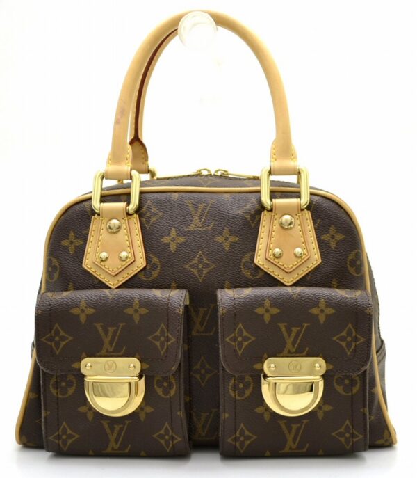 11551187 Louis Vuitton Manhattan PM Handbag Monogram Brown