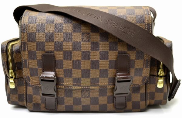 11560319 Louis Vuitton Reporter Melvire Shoulder Bag Damier Brown