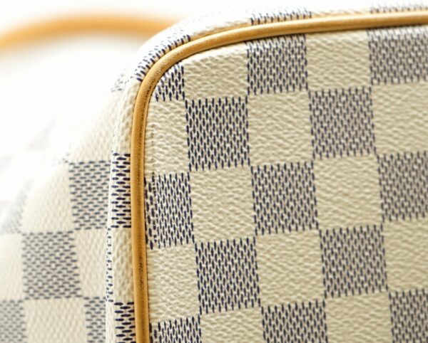 11560336 2 Louis Vuitton Saleya MM Shoulder Bag Damier Azur Brown