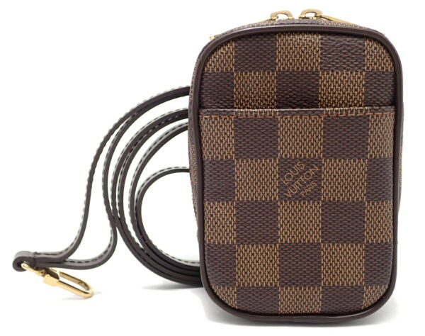 11560492 Louis Vuitton Okapi PM Mini Pouch Damier Brown