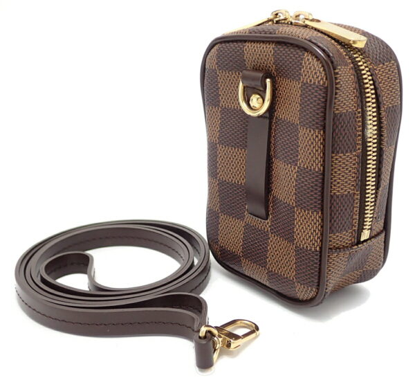 11560492 1 Louis Vuitton Okapi PM Mini Pouch Damier Brown