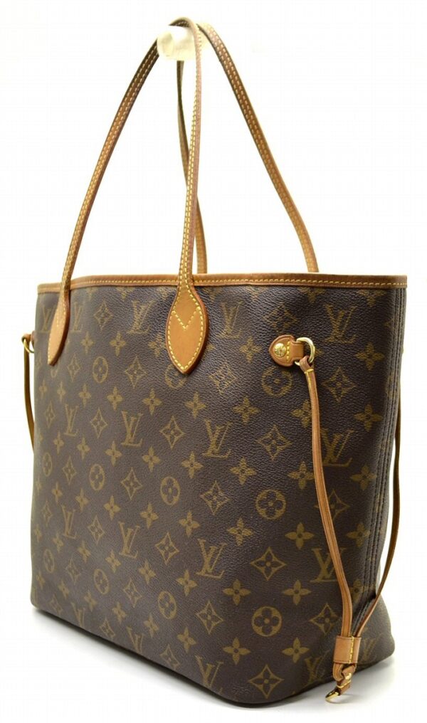 11560521 1 Louis Vuitton Neverfull MM Tote Bag Monogram Brown