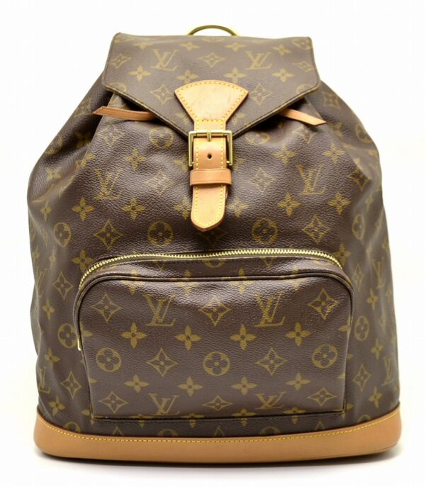 11560566 Louis Vuitton Montsouris GM Rucksack Monogram Brown