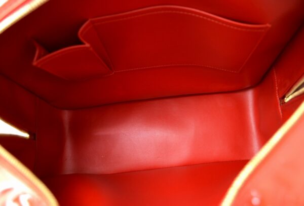 11560650 5 Louis Vuitton Sutton Mini Tote Bag Vernis Red