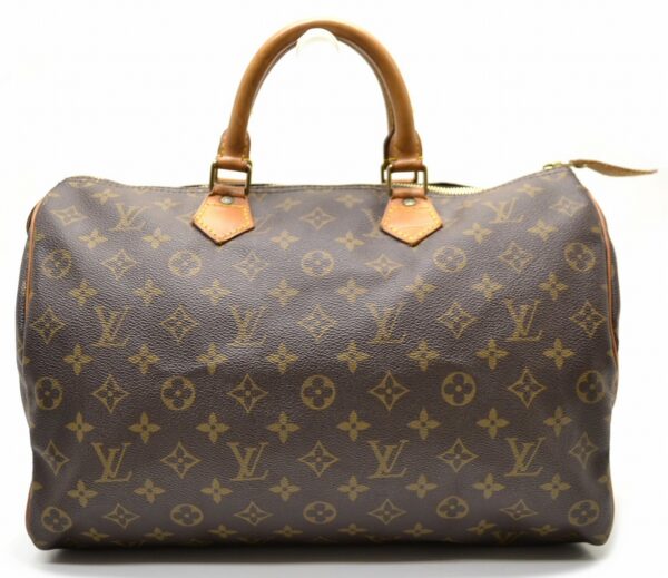 11560766 Louis Vuitton Speedy 35 Bag Monogram Brown