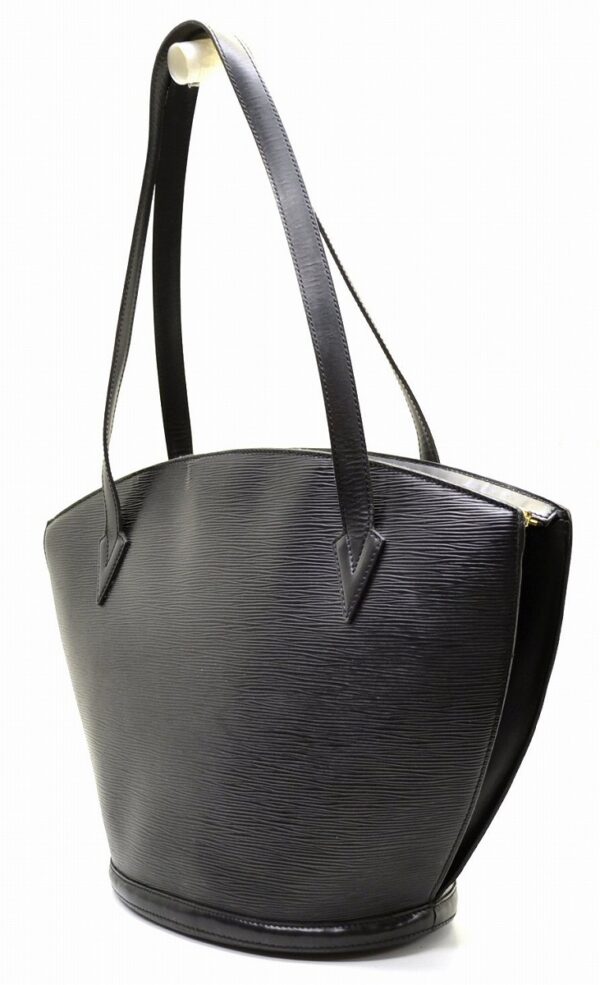 11560957 1 Louis Vuitton Saint Jacques Shopping Tote Bag Epi Black