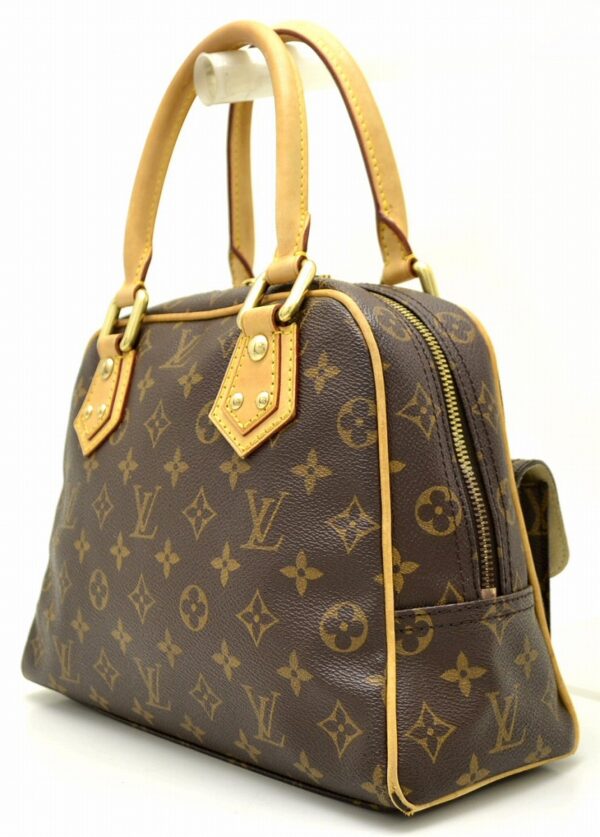 11561019 1 Louis Vuitton Manhattan PM Handbag Monogram Brown