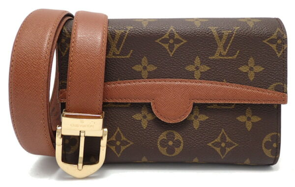 11561024 Louis Vuitton Waist Pouch Arche Belt Monogram Brown