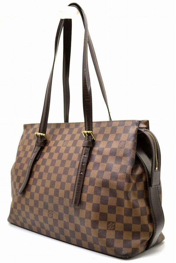 11561040 1 Louis Vuitton Chelsea Tote Bag Damier Brown