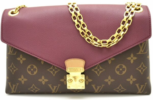 11561156 Louis Vuitton Pallas Chain Shoulder Bag Monogram Brown