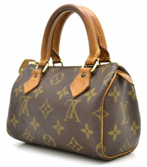 11561178 1 Louis Vuitton Mini Speedy Handbag Monogram Brown