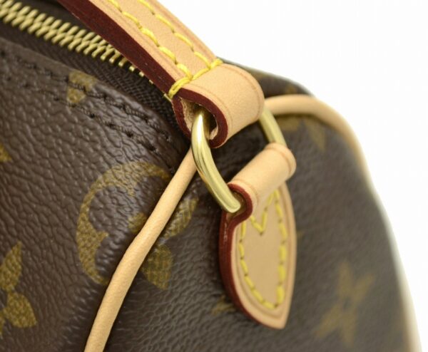 11561251 8 Louis Vuitton Nano Speedy Shoulder Bag Monogram Brown