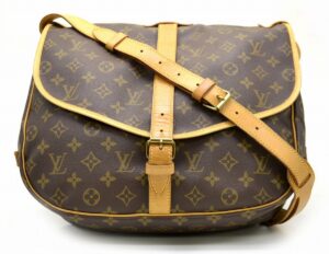 11561264 Louis Vuitton Monogram Boulogne 30 Shoulder Bag Brown