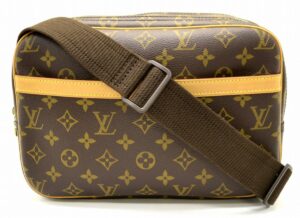 11561268 Louis Vuitton Pochette Dour Zip Monogram Vivienne Pouch Brown