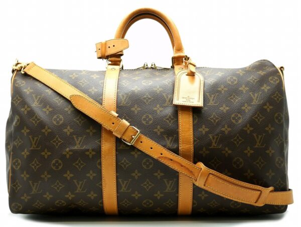 11561299 Louis Vuitton Keepall Bandouliere 50 Bag Monogram Brown