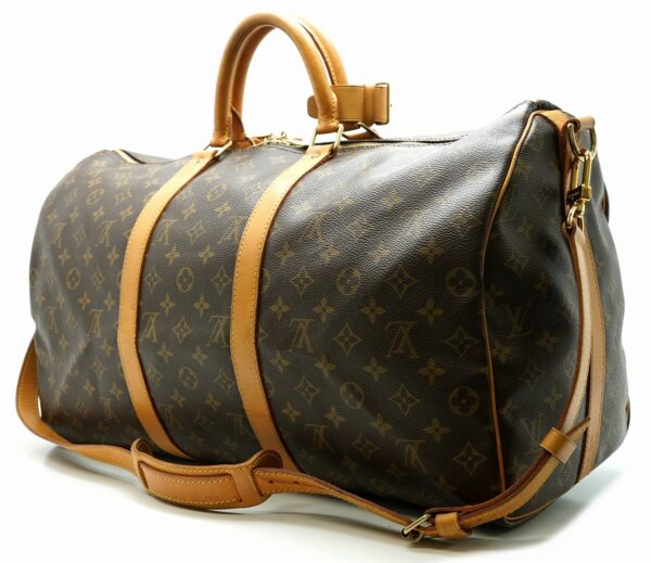 11561299 1 Louis Vuitton Keepall Bandouliere 50 Bag Monogram Brown