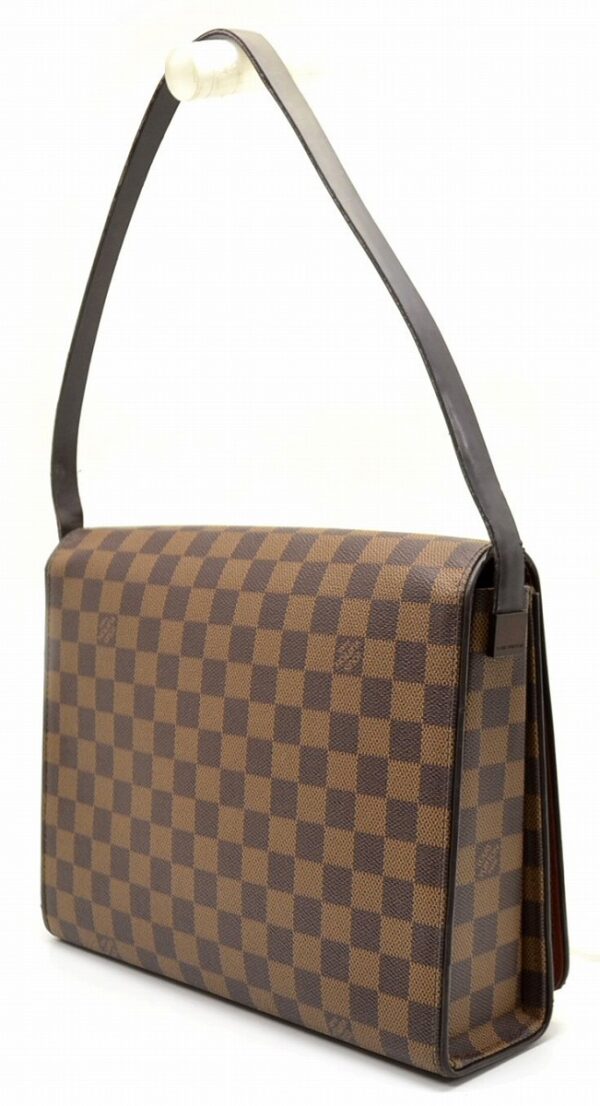 11561384 1 Louis Vuitton Tribeca Carré Shoulder Bag Damier Brown