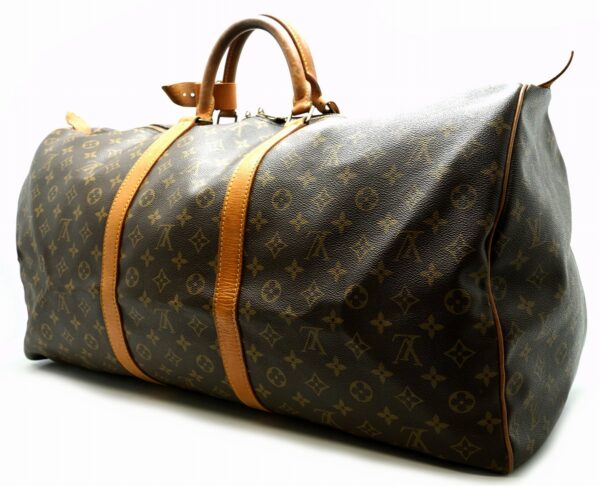 11561389 1 Louis Vuitton Keepall 60 Bag Monogram Brown