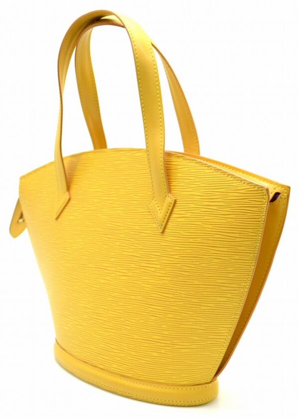 11561523 1 Louis Vuitton Saint Jacques Tote Bag Epi Yellow