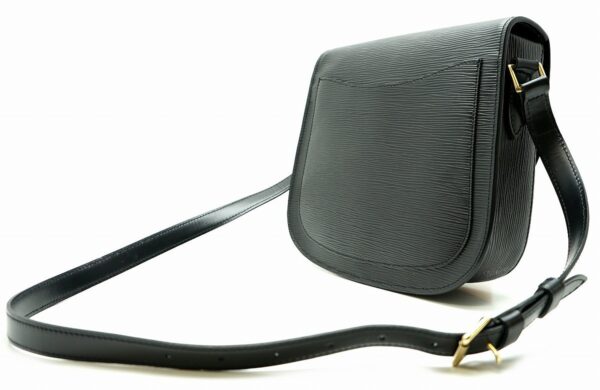 11561527 1 Louis Vuitton Saint Cloud Shoulder Bag Epi Black