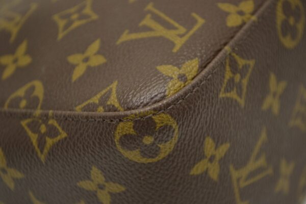 11561593 2 Louis Vuitton Looping MM Shoulder Bag Monogram Brown