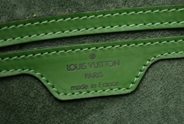 11561601 6 Louis Vuitton Saint Jacques Shoulder Bag Epi Green