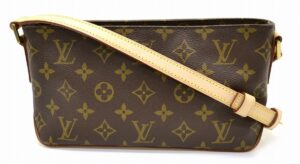 11570189 Louis Vuitton Rivington PM Handbag Damier Ebene Brown