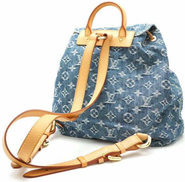 11570289 1 Louis Vuitton Sac Ad PM Backpack Monogram Denim Blue