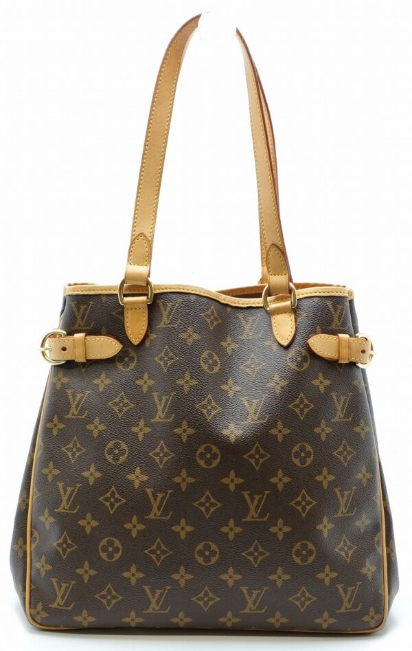 11570290 Louis Vuitton Batignolle Vertical Tote Bag Monogram Brown