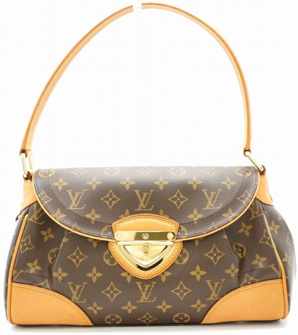 11570291 Louis Vuitton Beverly MM Shoulder Bag Monogram Brown