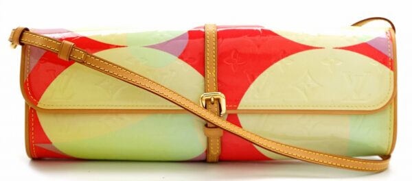 11570322 Louis Vuitton Pochette Fleur 2WAY Bag Vernis Multicolor