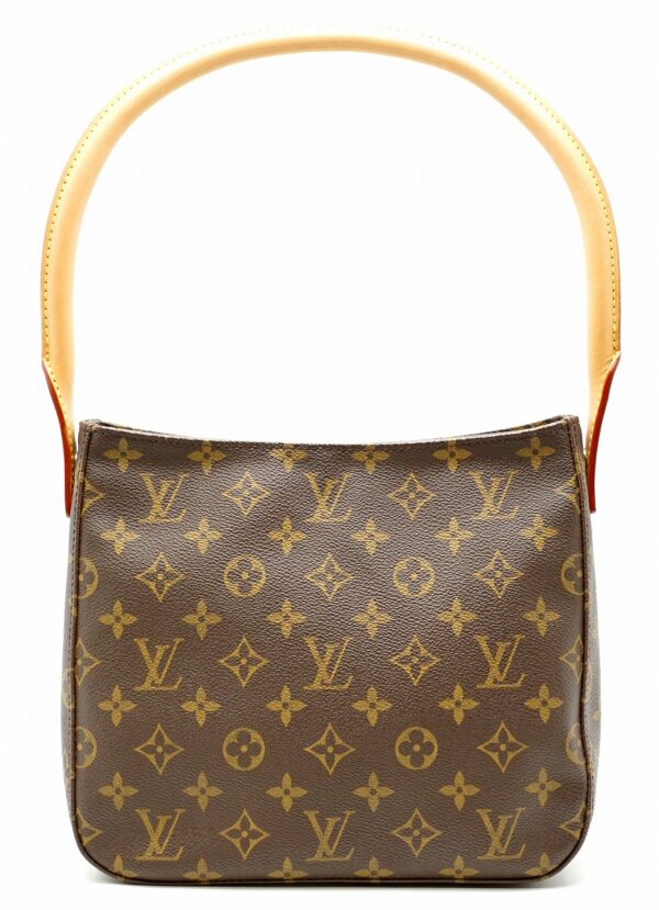 11570416 Louis Vuitton Looping MM Shoulder Bag Monogram Brown