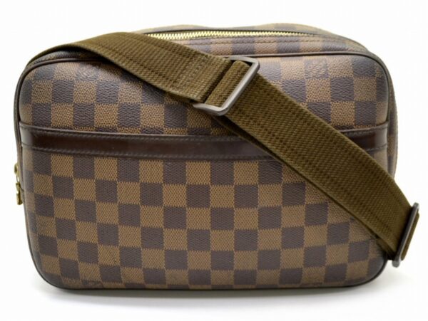 11570551 Louis Vuitton Reporter PM Shoulder Bag Damier Brown