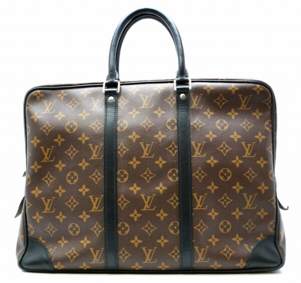 11570769 Louis Vuitton Porte de Cumin Voyage Business Bag Monogram Brown