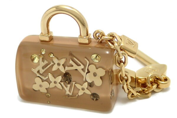 11570814 Louis Vuitton Unclusion Key Ring Beige