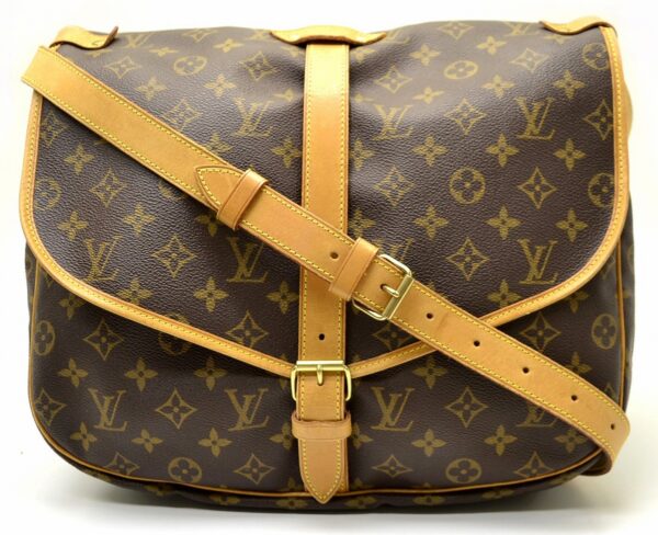 11570905 Louis Vuitton Saumur 35 Shoulder Bag Monogram Brown