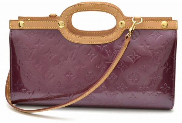 11570916 Louis Vuitton Roxbury Drive Handbag Vernis Purple