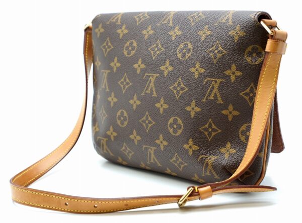 11570983 1 Louis Vuitton Musette Tango Shoulder Bag Monogram Brown