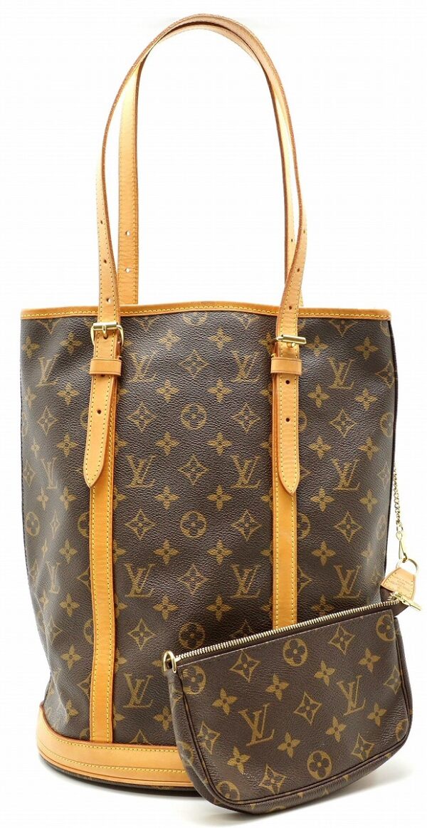 11571014 Louis Vuitton Bucket GM Shoulder Bag Monogram Brown