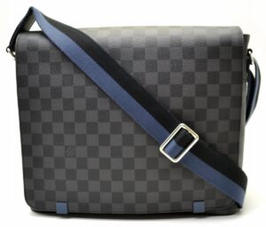 11571121 Louis Vuitton Saint Jacques Shoulder Bag Epi Black