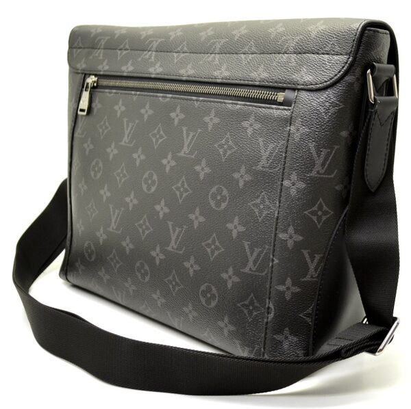 11571137 1 Louis Vuitton Messenger Explorer MM Shoulder Bag Eclipse Black